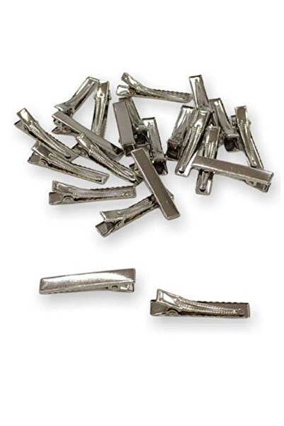 TıkTık AL Metal Pens Toka - Timsah Toka 50 Li Paket 4.5 Cm