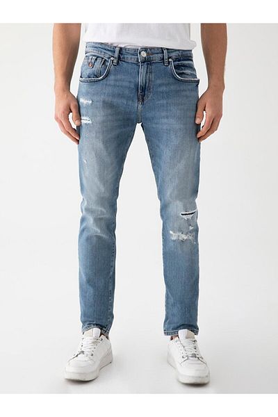 Ltb Τζιν παντελόνι Joshua Skinny Leg με χαμηλή μέση