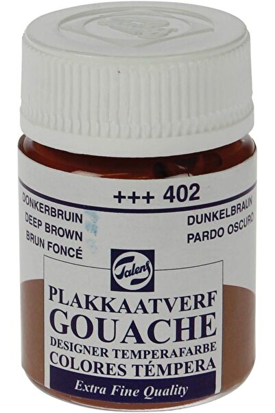 Talens Gouache Jar 16ml Guaj Boya Deep Brown / 402