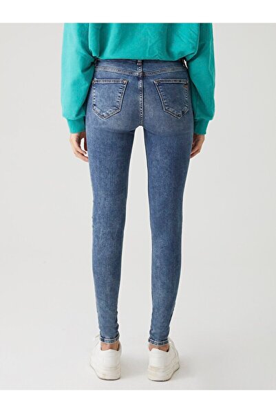 Ltb Pantaloni de blugi Amy X cu talie medie și picior îngust