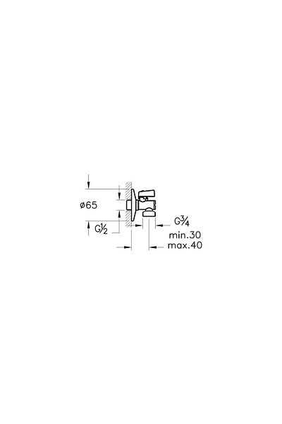 CEKAVE A45228 Mini Laundry Tap