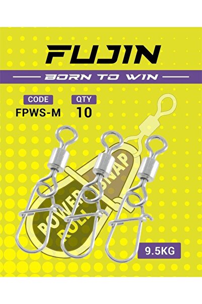Fujin Power Roll Snap #m 9.5kg Çekerli Klips