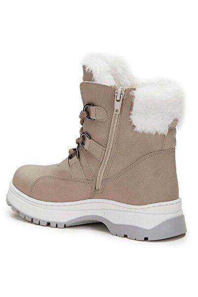 Kids Club Shoes Vicco Alexis Kürklü Ortopedik Çocuk Bot GRİ