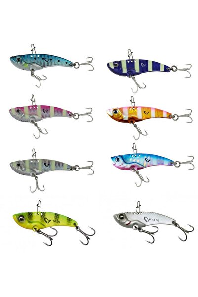 Savage Gear Savagear 3d Minnow Vibrasyon Blade 5.5cm 14,5gr Suni Yem Blue Pin...