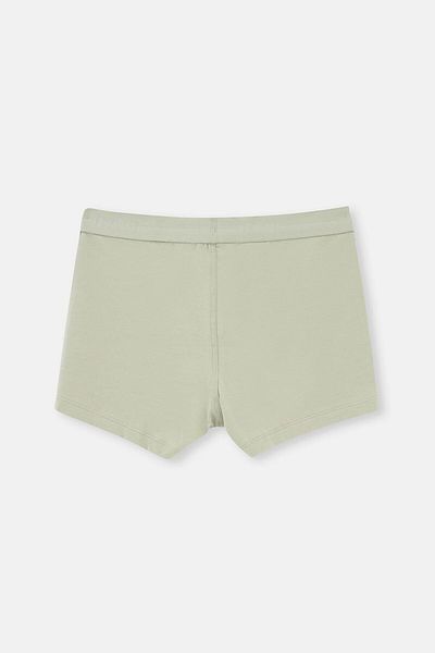 Dagi Light Khaki 5210 Plain Cotton Boxers