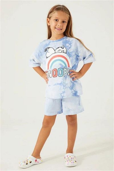 ROLY POLY Maşallah Snoopy Girl Waiter Shorts Set