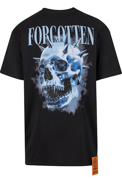 Forgotten Faces Punk Totenkopf Oversize T-Shirt