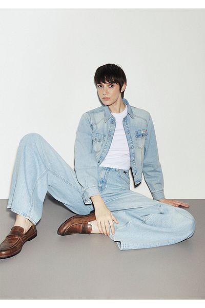 Mavi Pantaloni iconici din denim cu gheață umbrită Miami 1010727 -87191