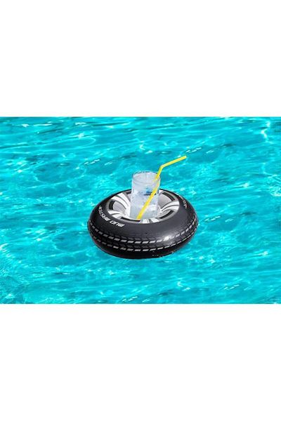 noirsecret Tire Shaped Cup Holder