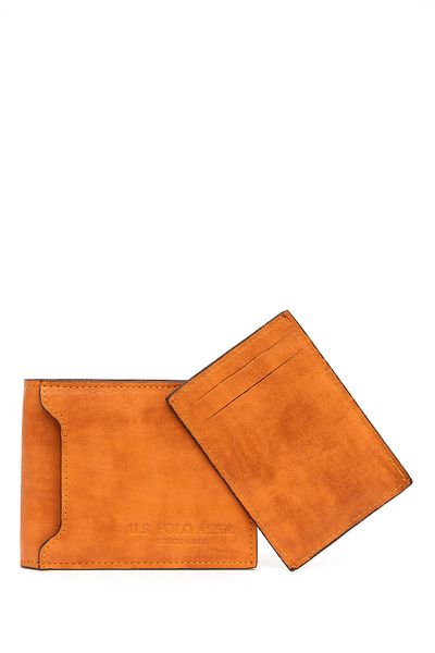 U.S. Polo Assn. Men's Brown Wallet 50287154 -Vr029
