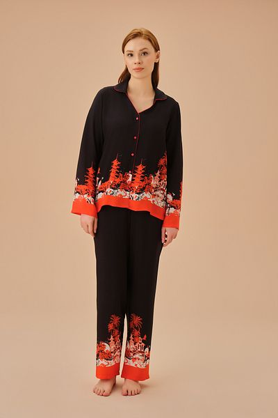 SUWEN Set de pijamale masculine japoneze