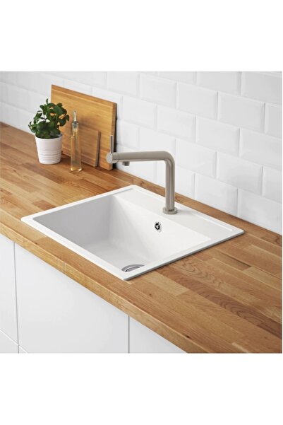 Bloom BLO -50/60 TEK GÖZ GRANİT EVYE SİYAH-BEYAZ-KREM-ANTRASİT-GRİ BEJ (KREM)