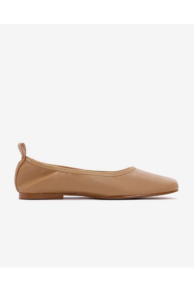 CLARKS Seren Ballet Camel CASUAL WOMEN SHOES