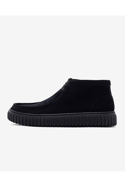 CLARKS Torhill Hi Black Boots 26173664