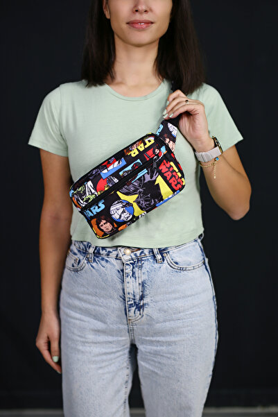 Tasarım Star Wars Bel Ve Çapraz Omuz Çanta,Free Bag, Göğüs Seyahet Günlük Bod...