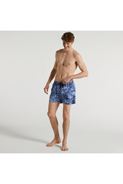 Nautica ERKEK MAVİ STANDART FIT ŞORT MAYO