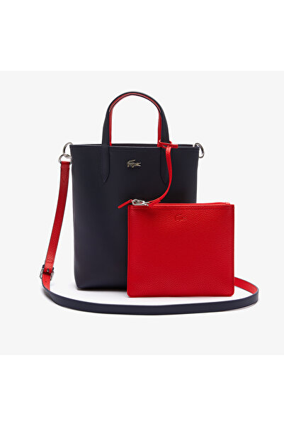 Lacoste Anna Kadın Çift Taraflı Lacivert Omuz Çantası