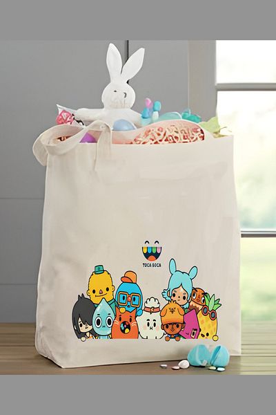 Cemira Toca Boca Design Tote Bag Vászontáska