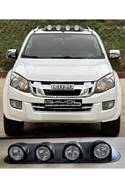AKYOL OTO TUNİNG ISUZU DMAX 13-19 ARASI TEPE TAVAN LAMBASI 4 LÜ AKYOL OTO TUNİNG