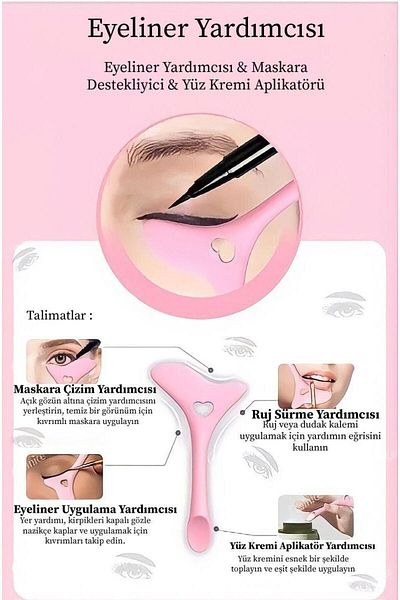 Tikatti Eyeliner, Lipstick and Mascara Pulling Apparatus / Versatile Apparatus