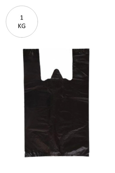Marsilyan Black Athlete Bag Medium Size 29x50 cm Takriben 85 Pieces 1 Kg