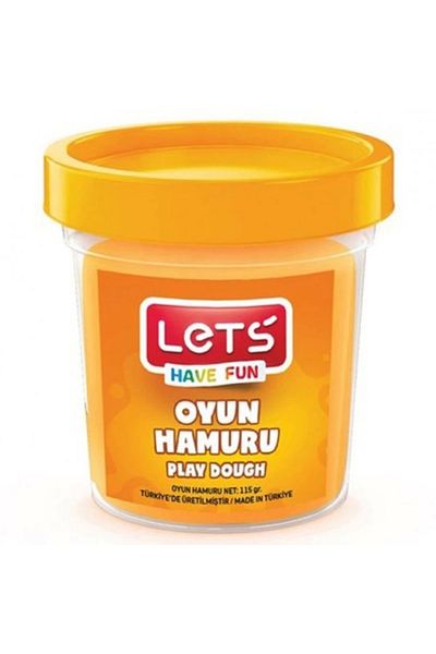 Lets Oyun Hamuru 115gr Turuncu