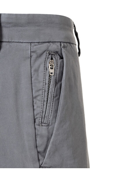 Boris Becker Gri Renk Pamuk Chino Pantolon