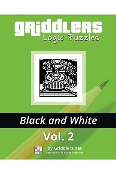 Ingram Internatıonal Inc ألغاز المنطق Griddlers باللونين الأبيض والأسود