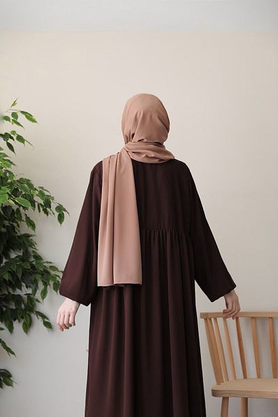 NAS TESETTÜR Robe Dress COFFEE