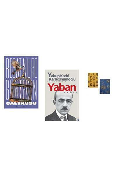 İnkılap Kitabevi Çalıkuşu -Yaban  ( 2 Defter HEDİYE)