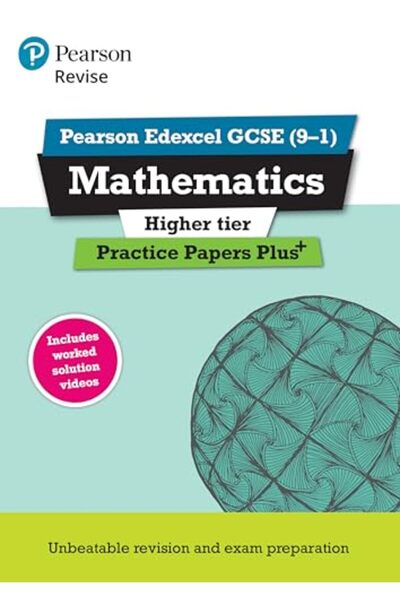 Gardners Books UK أوراق عمل تدريبية لمادة الرياضيات من المستوى GCSE من بيرسون ريفايس إيديكسل بالإضافة إلى امتحانات 2023 و2024