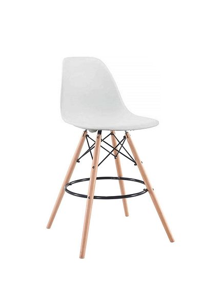 Mahmayi Ultimate Eames Style DSW Bar Stool-White