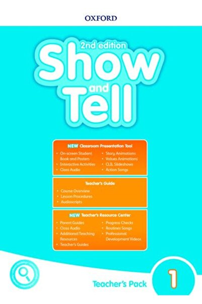 OXFORD UNIVERSITY PRESS مجموعة المعلم للمستوى الأول من برنامج Show And Tell
