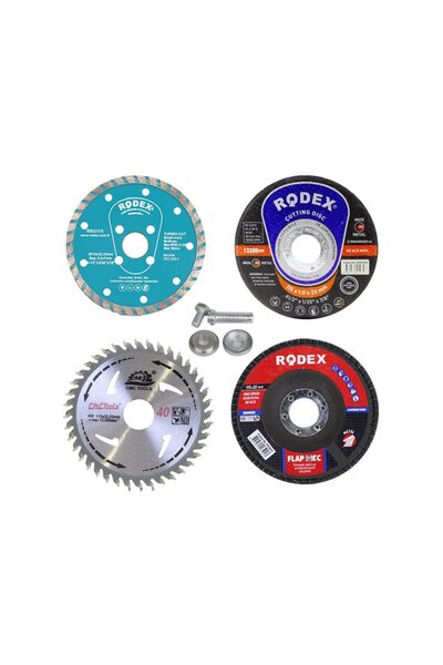 mesut hırdavat 5 Parça Mermer Inox Ahşap Metal Flap Kesici Kesme Disk Spiral ...