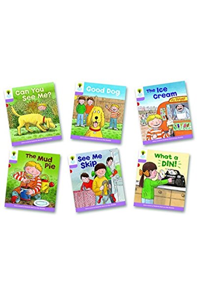 OXFORD UNIVERSITY PRESS شجرة قراءة أكسفورد المرحلة 1+ المزيد من الجمل الأولى C Pack Of 6