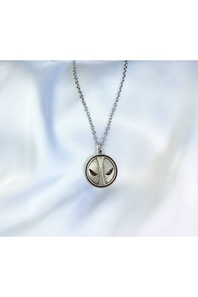 Herşey Nota قلادة ديدبول سوبر هيرو