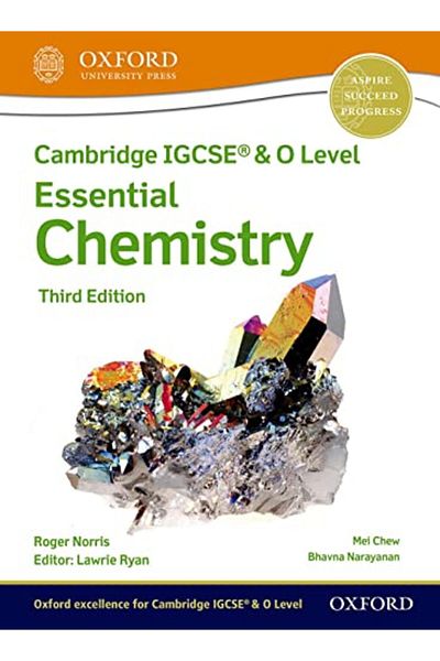 OXFORD UNIVERSITY PRESS كتاب الطالب في الكيمياء الأساسية لمرحلة R وO من Cambridge IGCSE، الطبعة الثالثة