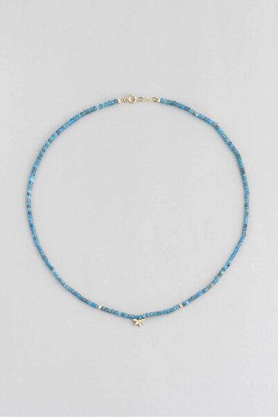 So CHIC... Kutup Yıldızı Apatit Taşlı 14 Ayar Altın Kolye