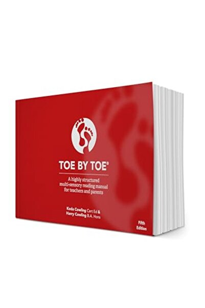 Gardners Books UK Toe By Toe دليل قراءة متعدد الحواس منظم للغاية للمعلمين وأو...