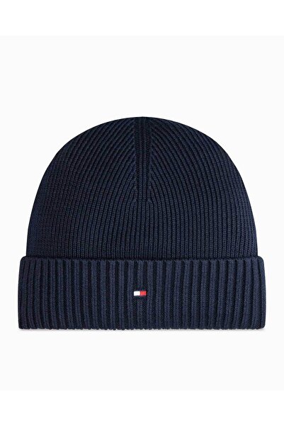 Tommy Hilfiger Flag Cotton Beanie Bere