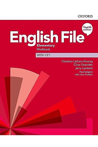 OXFORD UNIVERSITY PRESS English File Elementary Workbook With Key