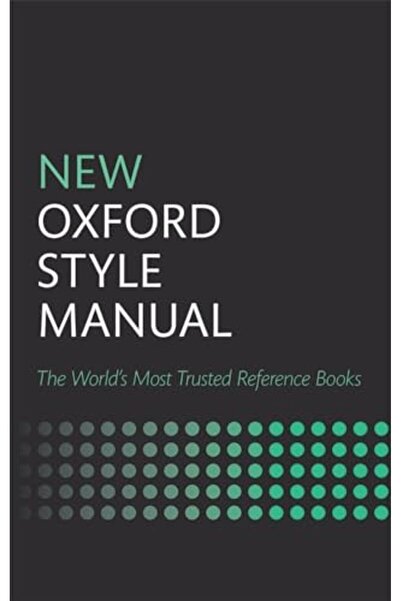 OXFORD UNIVERSITY PRESS دليل الطراز الأكسفوردي الجديد
