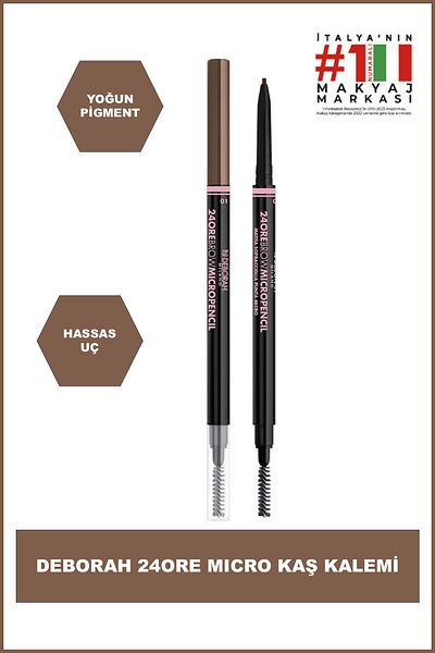 Deborah Milano 24 Ore Micro-tip Eyebrow Pencil No:018009518343854