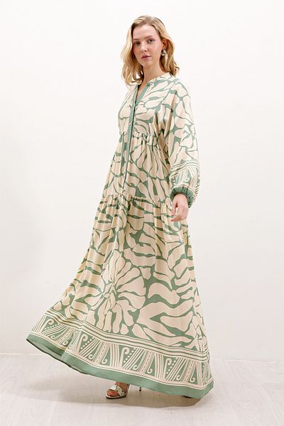 Bigdart 2423 Rochie cu model autentic - A.Green