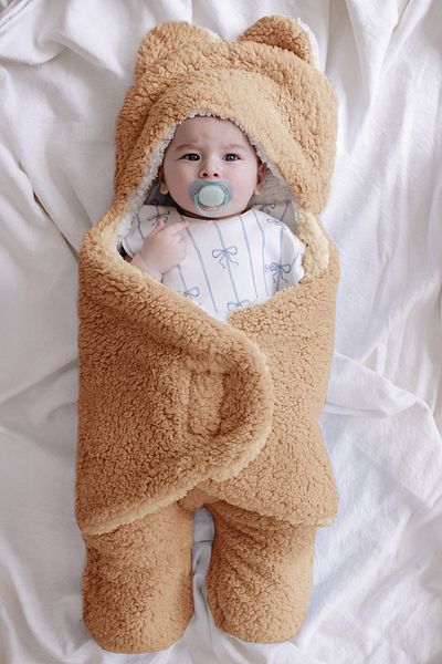 Lilabio Welsoft Outer Swaddle Blanket with Foot 0-12 Months