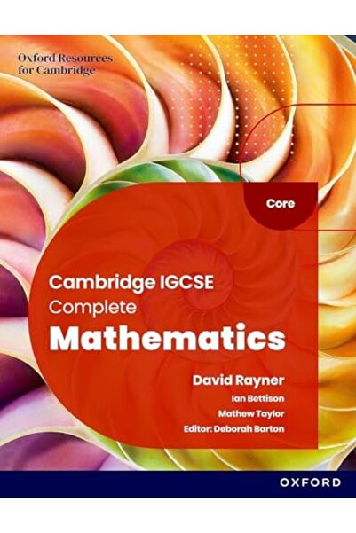 OXFORD UNIVERSITY PRESS كتاب الطالب الأساسي للرياضيات الكامل من Cambridge IGC...