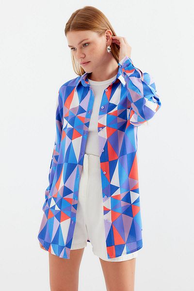 Bigdart GraphiC Patterned 3721 Model Shirt - C.Saks