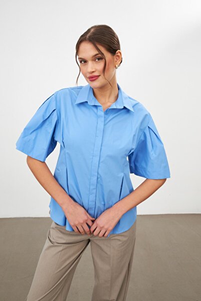 Setre Сорочка з синім балоном на рукаві