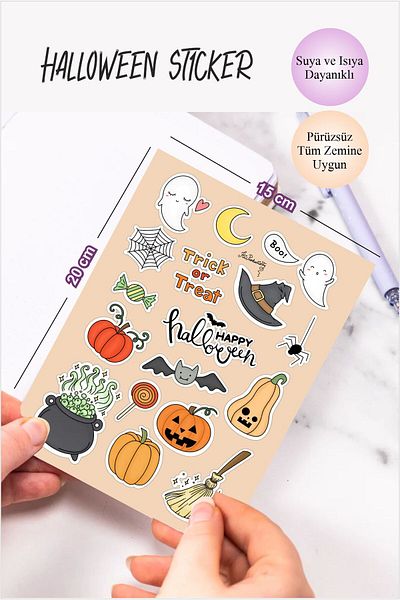 Piksel Grafik Αυτοκόλλητο Halloween - Αυτοκόλλητο Halloween