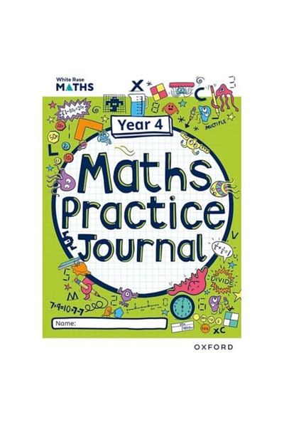 OXFORD UNIVERSITY PRESS White Rose Maths Practice Journals Year 4 Workbook Single Copy